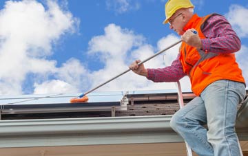 Maesygwartha soft wash roof cleaning